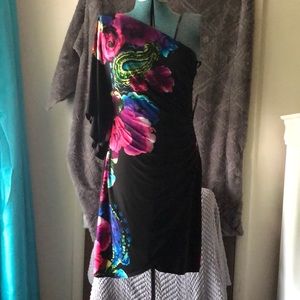 Bisou off shoulder dress